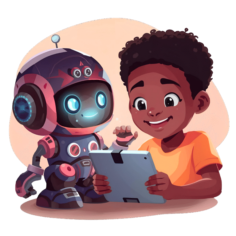kid-and-robot-learning-ai